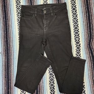 American Eagle Outfitters Black High Rise Dream Jean